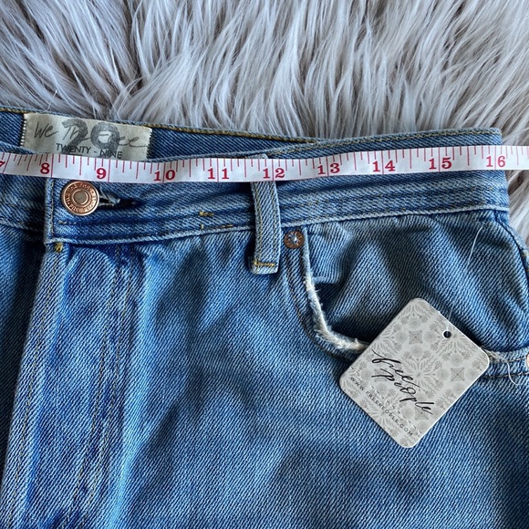 NWT Free People Maggie Mid Rise Straight Jean 29 - Picture 7 of 12